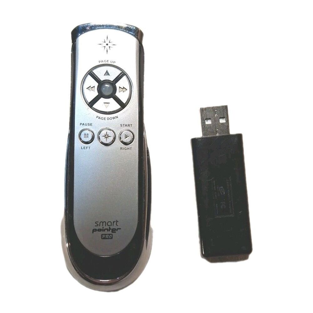 Smart-Pointer 2.4Ghz Wireless Presenter Mouse Function Laser Pointer MAC & PC